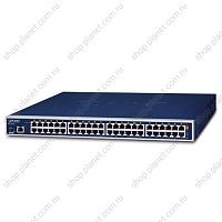 Управляемый PoE инжектор Planet 24 порта 10/100/1000 Мб/с, IEEE 802.at, 400Ватт POE-2400G