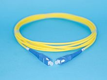 SC-SC патч-корд одномодовый, 2м (Simplex) 12-FFS1F04-2M/9/125 SC/PC-SC/PC 3.0mm