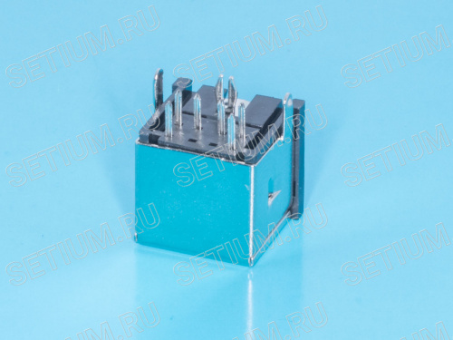 Гнездо mini DIN 6 контактов на плату MDN-6FR фото 3