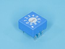 ДИП свич 10 позиций,тип'rotary' SWD10