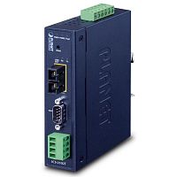 Промышленный сервер Planet 1 порт RS232/422/485,  1 порт 100 Мб/с SC MM 2км ICS-2102T