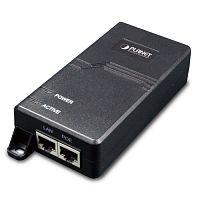 РоЕ инжектор Planet 10/100/1000 Мб/с, IEEE 802.3at, 30Ватт, встроенный блок питания POE-163
