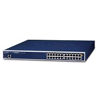 Управляемый PoE инжектор Planet 12 портов 10/100/1000 Мб/с, IEEE 802.at, 200Ватт POE-1200G