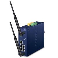 Промышленная беспроводная Wi-Fi 802.11ax точка доступа с 5 портами 1Гб/с
