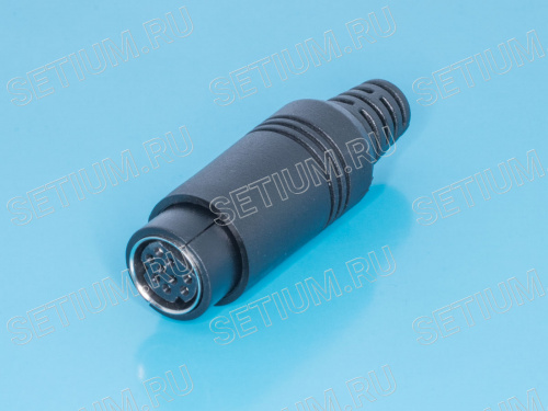 Гнездо mini DIN 9 контактов на кабель MDN-9F