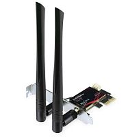 Беспроводная сетевая карта трёхдиапазонная WiFI 6, PCI Express WTL-2400AXE