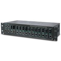 Planet Шасси для медиаконвертеров серии FT/GT/VC/VF, 15 слотов, 19', 220в АС, слот для резервного блока питания MC-1500R