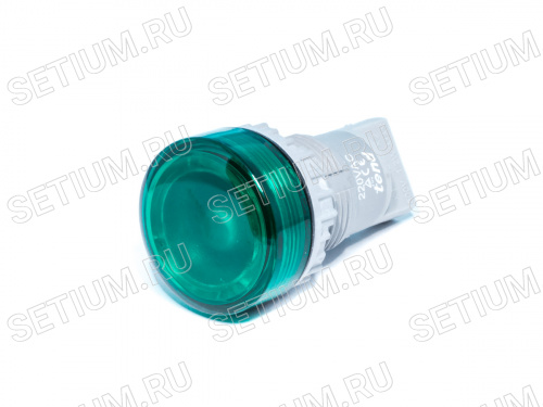 Сигнальная лампа d 30 мм, зеленая TN2L2GN