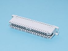 Плинт 10 пар тип KRONE, неразмыкаемый,  нумерация 1..0 KRC-10