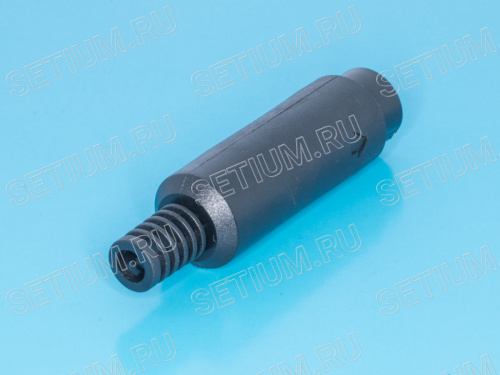 Гнездо mini DIN 6 контактов на кабель фото 3 Гнездо mini DIN 6 контактов на кабель MDN-6F фото 3