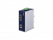 Промышленный неуправляемый медиаконвертер Planet  2 слота SFP 100/1000 Мб/с,  1 порт 10/100/1000 Мб/с 802.3bt Ultra PoE++ IGUP-1205AT