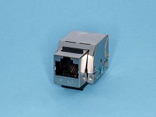 Модуль RJ-45 8P8C кат.5e, Keystone, тип 110, полностью экранированный KES-5FHM