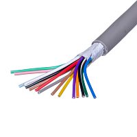 Кабель коммуникационный 15 проводов, 26 AWG, бухта 50м, неэкранированный, серый SIN YU
