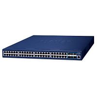 Управляемый L3  коммутатор Planet 48 портов 10/100/1000 Мб/с, 6 слотов SFP+ 10 Гб/с GS-6311-48T6X