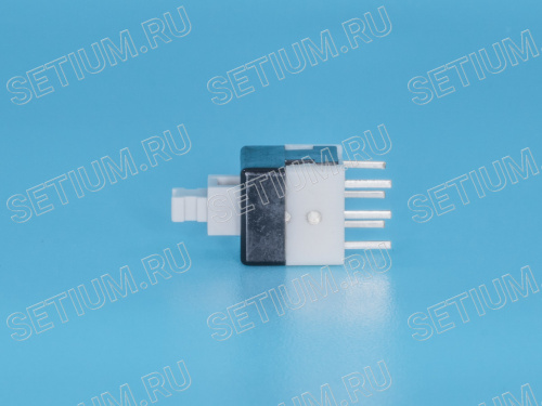 Кнопка мини  без фиксатора с щелчком. PSM1-2-0 фото 2