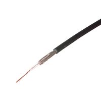 Кабель коаксиальный RG-174 А/U, бухта 100 м, черный RG-174 A/U