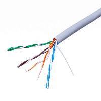 Кабель Витая пара 8 проводов, кат. 5е (PCnet),  бухта 305м , серый PCnet