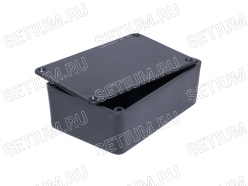 Корпус пластмассовый 76х50х27мм, черный BOX-1