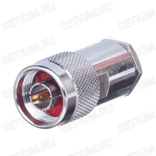 Разъем N вилка на кабель RG-58, пайка Разъем N вилка на кабель RG-58, пайка N-S58P