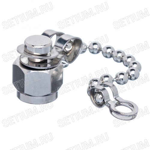 Заглушка SMA с цепочкой, IP68 SMA-E